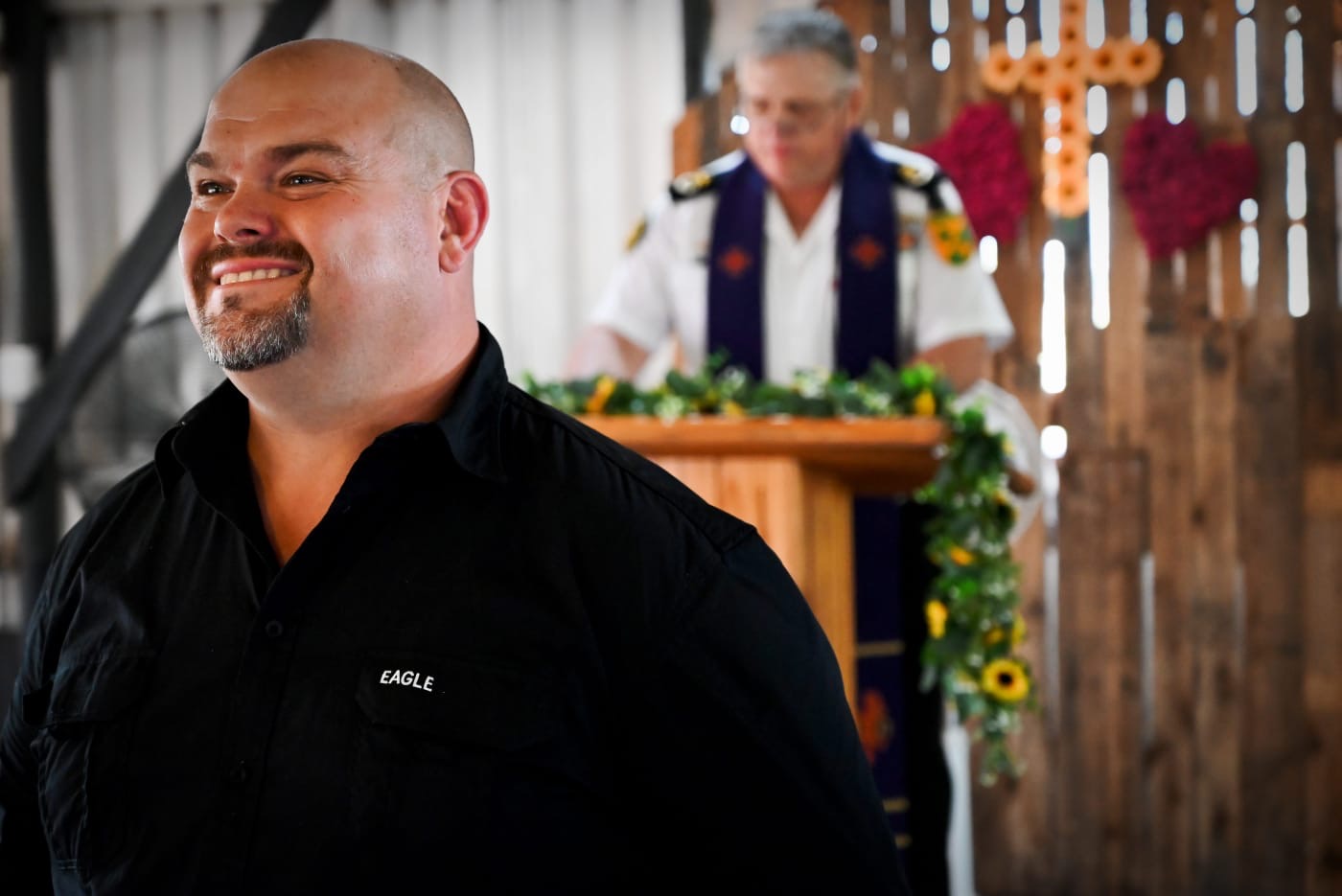 Wedding ceremony by Dr. Gerrit Rademeyer in Goukamma
