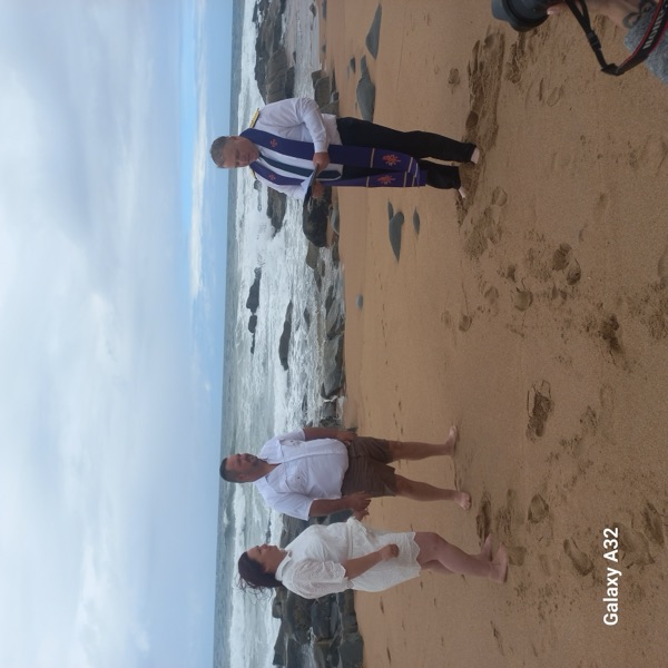 Wedding ceremony by Dr. Gerrit Rademeyer in Goukamma