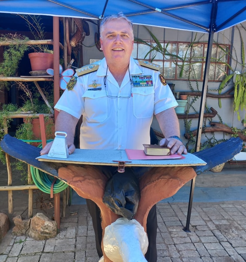 Wedding ceremony by Dr. Gerrit Rademeyer in Goukamma